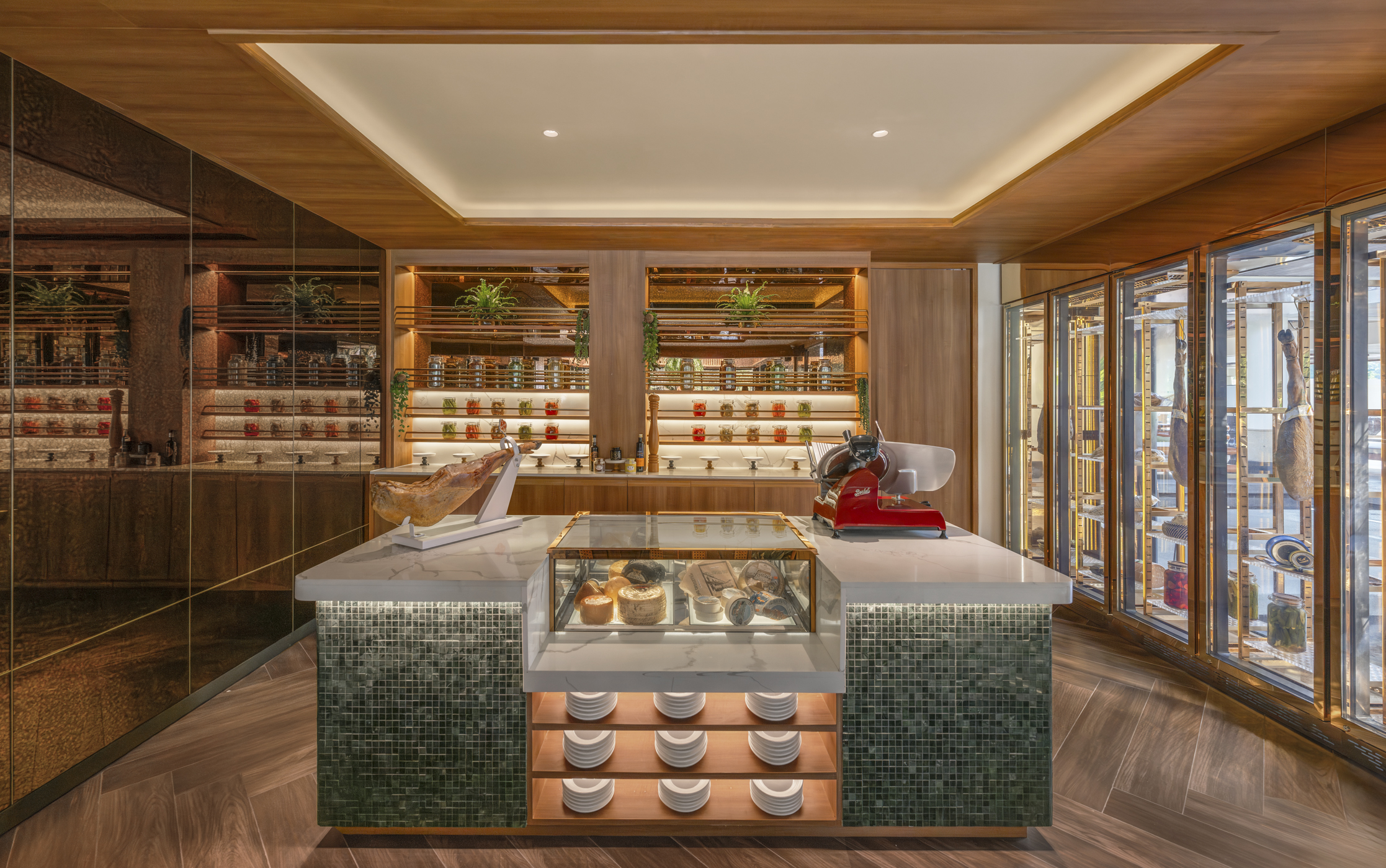 Artisanal cheeses and handcrafted charcuterie